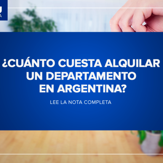 ¿Cuánto cuesta alquilar un departamento en Argentina?
